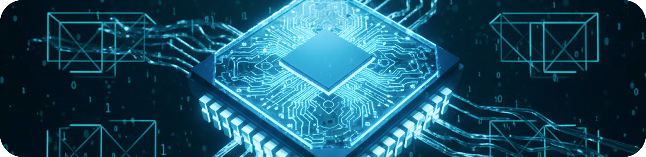 Illustration of FHE16 chip architecture
